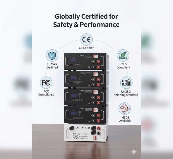 E-Able Power DKC-ESS-15 Cabinet Energy Storage System 15.36KWh/5KW - Image 2
