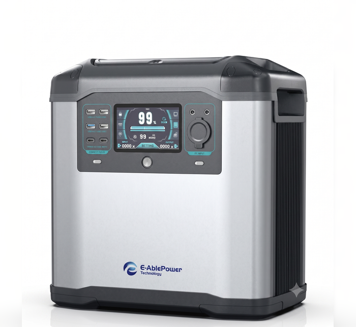 E-Able Power P25 Portable Power Station 2000W 1573Wh NCM