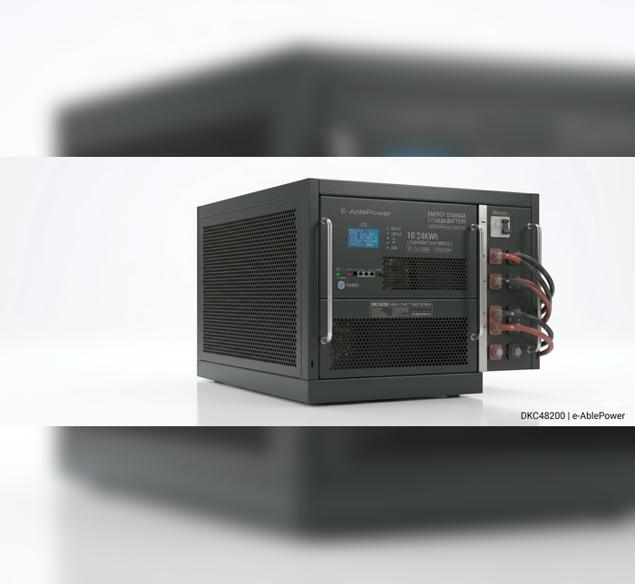 E-Able Power DKC48200 Rack Battery 51.2V 200Ah 10.24KWh LiFePO4