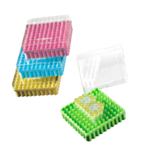 Cryo Box 81-Well PC Blue for 2.0ml Vials 5-Pack