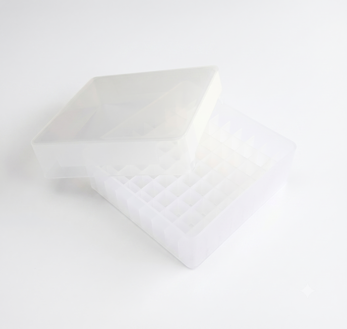 81-Well Storage Box for 2.0ml Cryo Vials -80C PP