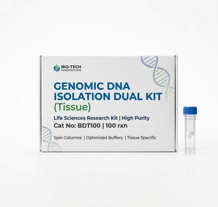 BDT100 Genomic DNA Isolation Dual Kit for Tissue Samples