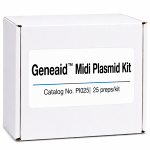 Geneaid Midi Plasmid Kit 25 Preps PI025