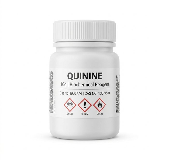 Quinine 10g CAS 130-95-0 Analytical Grade