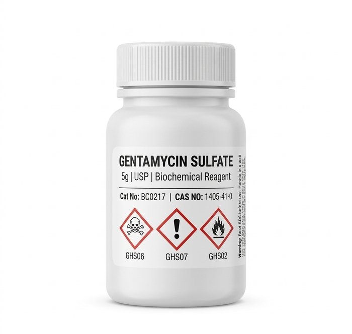 Gentamycin Sulfate USP 5g CAS 1405-41-0