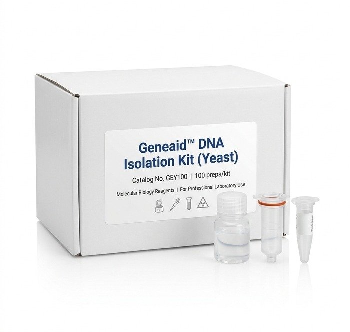 Geneaid DNA Isolation Kit Yeast GEY100 100 Preps