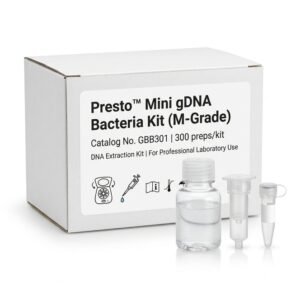 GBB301 Presto Mini gDNA Bacteria Kit 300 Preps