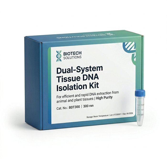 BDT300 Genomic DNA Isolation Dual Kit for Tissue Samples