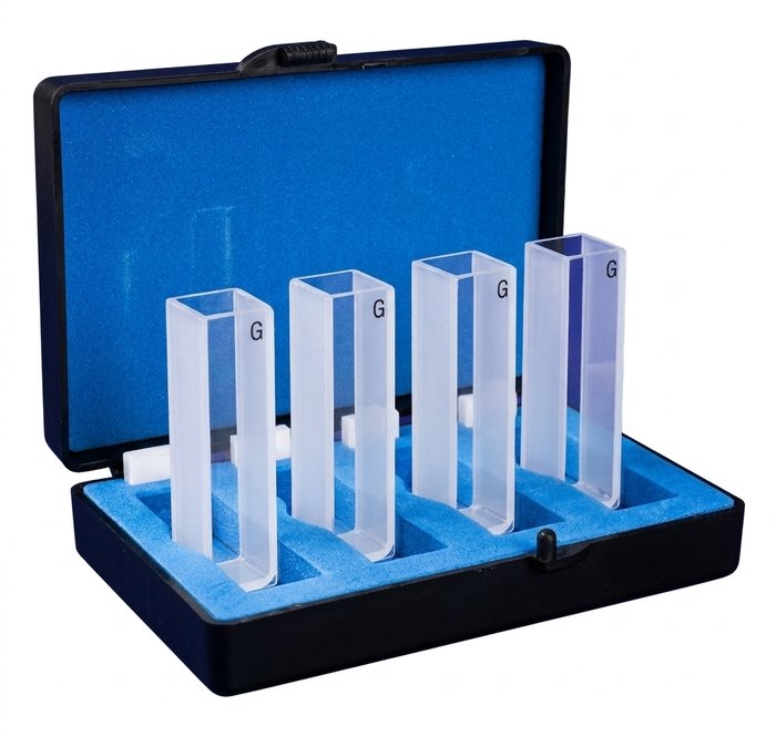 BG-214 Optical Glass Cuvette 10mm Path Length 3.5ml
