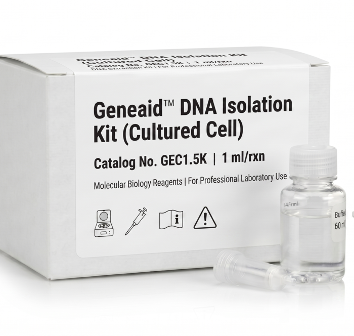 Geneaid GEC1.5K DNA Isolation Kit for Cultured Cells
