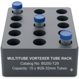 BI200-T29 Tube Rack for 15 x 28-32mm Tubes