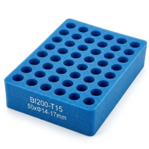 BI200-T15 Tube Rack for 50 Tubes 14-17mm Diameter