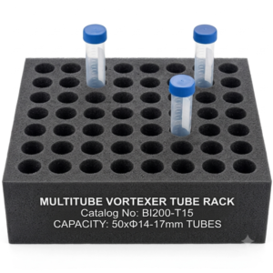 BI200-T20 Lab Tube Rack for 50 Tubes 18-21mm Diameter