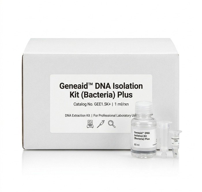 Geneaid DNA Isolation Kit Bacteria GEE1.5K Plus