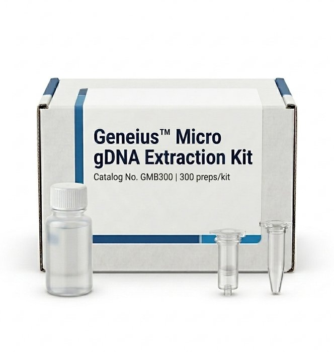 GMB300 Geneius Micro gDNA Extraction Kit 300 Preps