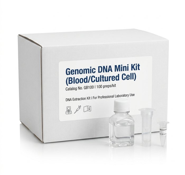 GB100 Genomic DNA Mini Kit for Blood and Cultured Cells