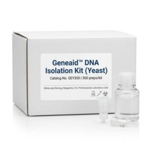 Geneaid GEY300 DNA Isolation Kit for Yeast 300 Preps