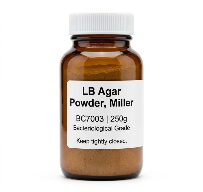 LB Agar Powder Miller Formulation BC7003