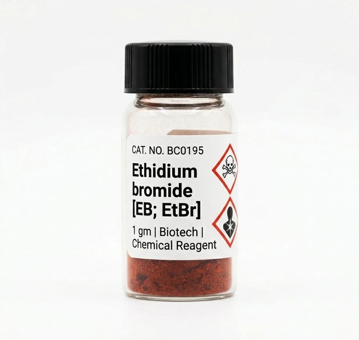 Ethidium Bromide 1gm Biotech Grade CAS 1239-45-8