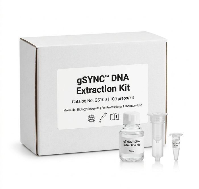 gSYNC DNA Extraction Kit 100 Preps GS100