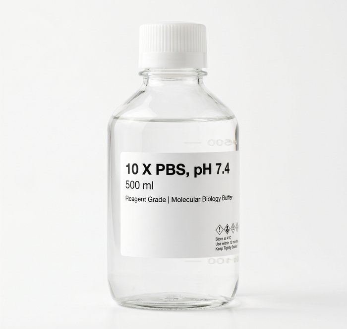10X PBS pH 7.4 Phosphate Buffered Saline - BCC29