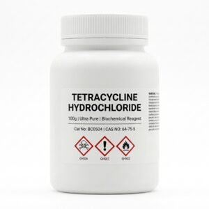 Tetracycline Hydrochloride Ultra Pure 100g CAS 64-75-5