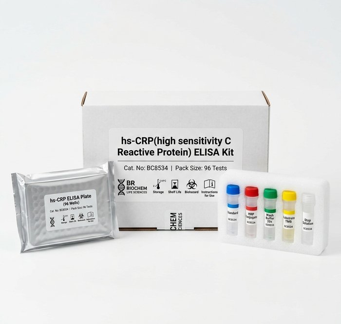 BC8534 hs-CRP ELISA Kit 96 Test for Human and Rat