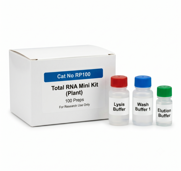 RP100 Total RNA Mini Kit Plant 100 Preps