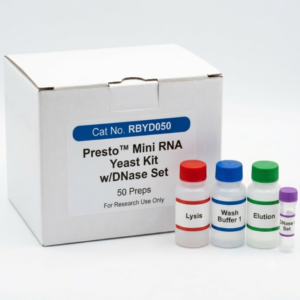Presto Mini RNA Yeast Kit with DNase Set 50 Preps