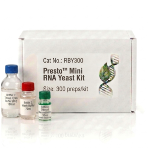 Presto Mini RNA Yeast Kit 300 Preps RBY300