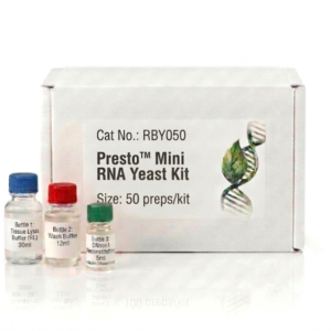 Presto Mini RNA Yeast Kit 50 Preps RBY050