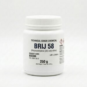 Brij 58 Non-Ionic Surfactant Polyoxyethylene Ether
