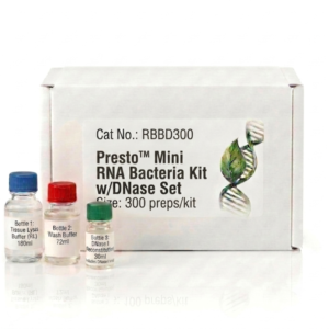Presto Mini RNA Bacteria Kit w/DNase Set - 300 Preps
