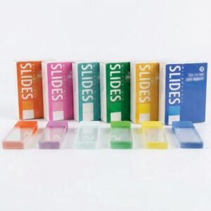 Microscope Slides 25.4x76.2mm Color Frosted End BL-7109