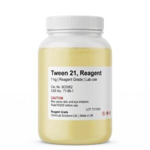 Tween 21 Reagent 1kg CAS 77-86-1 High Purity Laboratory Grade