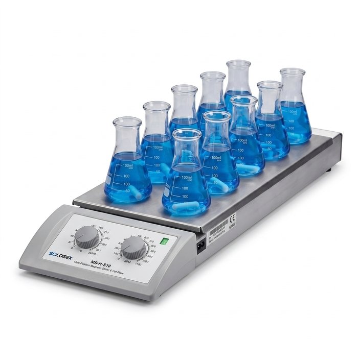 MS-H-S10 Hot Plate Magnetic Stirrer 180x450mm