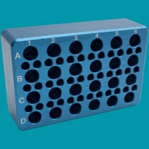 BR036 Metal Coolbox for 24 x 1.5ml and 36 x 0.2ml Tubes
