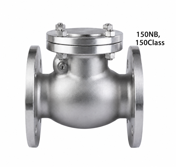 Advance Flo 150NB WCB Industrial Swing Check Valve 150Class