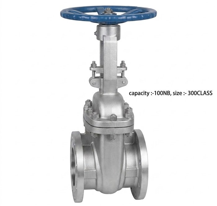 Advance Flo 100NB WCB Gate Valve 300 Class