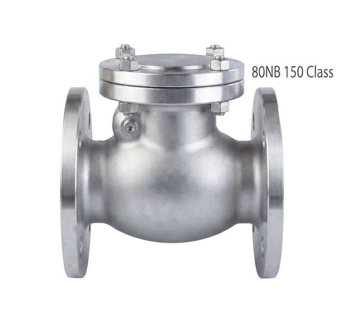 Advance Flo Valve 80NB 150 Class WCB Swing Check Valve