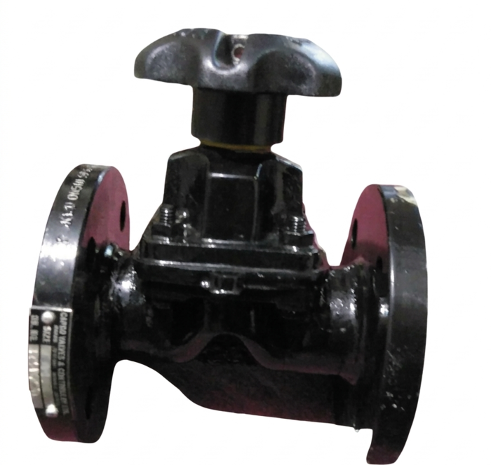 CAPRO Cast Iron Diaphragm Valve Industrial Grade (Available in different sizes)