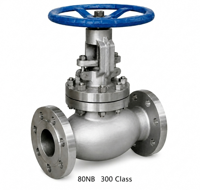 Advance Flo 80NB Globe Valve 300 Class WCB Industrial