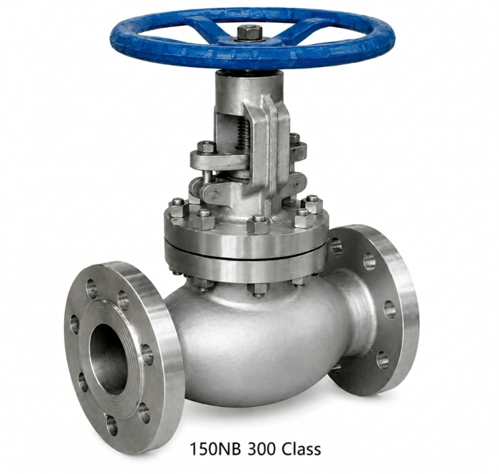 Advance Flo 150NB Globe Valve 300 Class WCB Industrial Valve