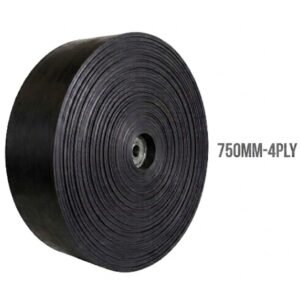 WESTRN 750mm 4-Ply Rubber Conveyor Belt 10mm Thick