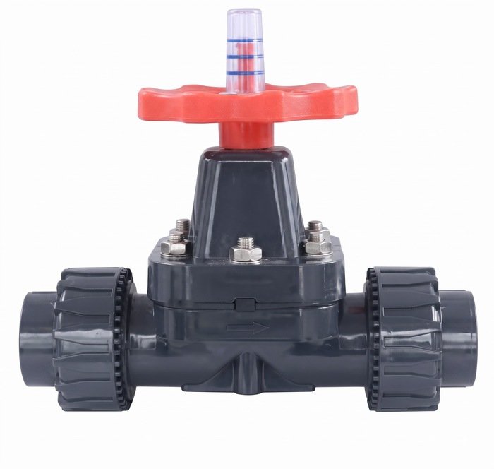 STREAM UPVC Diaphragm Valve Socket End