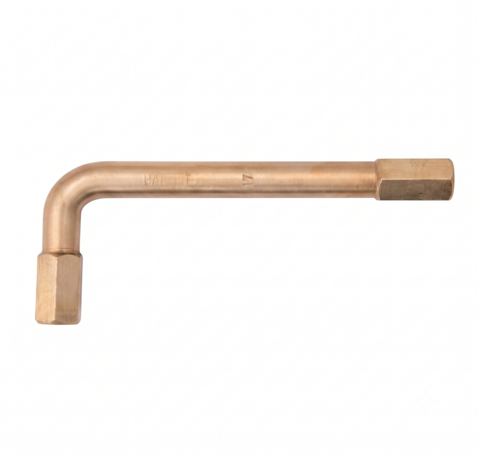 DE NEERS 21mm Non-Sparking Be-Cu Allen Key Hex
