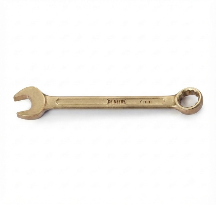 DE NEERS 7mm Combination Spanner - AL-BR Alloy