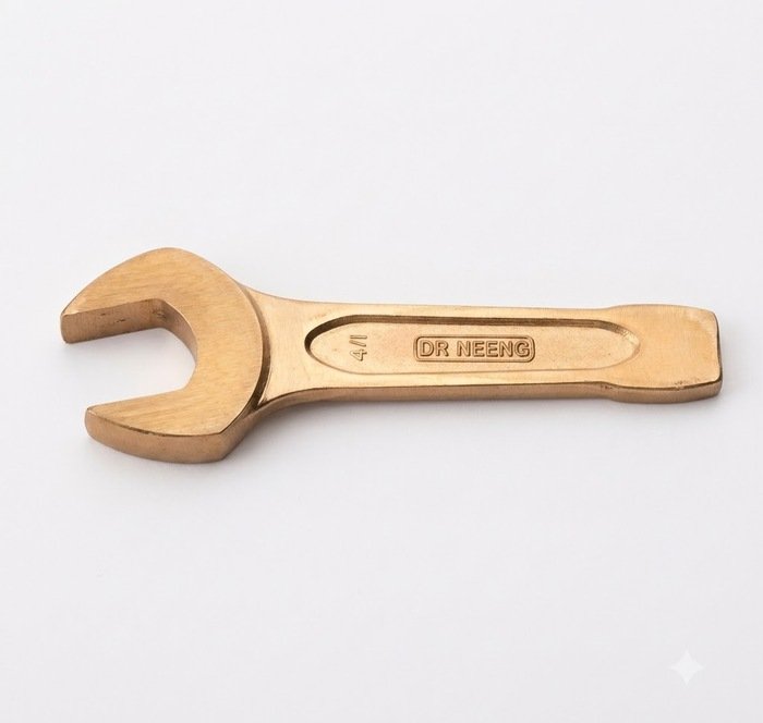 DE NEERS 50mm Non-Sparking Slogging Open Ended Spanner