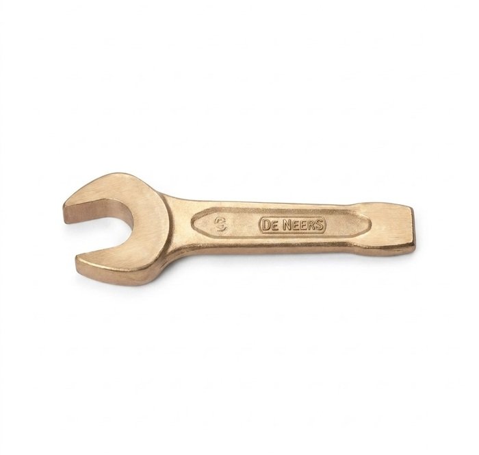 DE NEERS 38 mm Non Sparking Slogging Open Ended Spanner