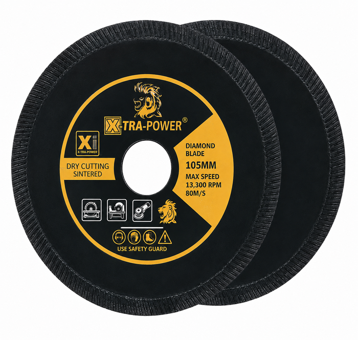 Xtra-Power X10 Concrete Diamond Saw Blade 4 Inch and 5 Inch